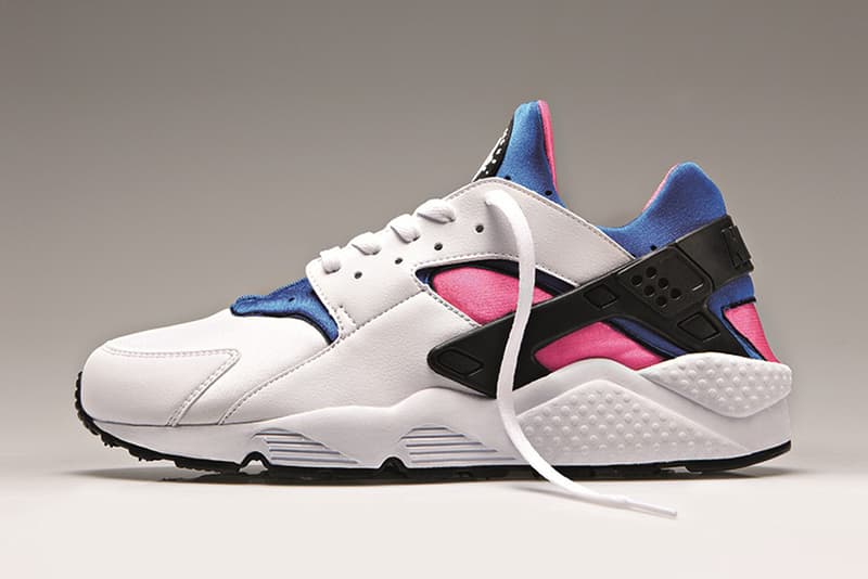 huarache og black white