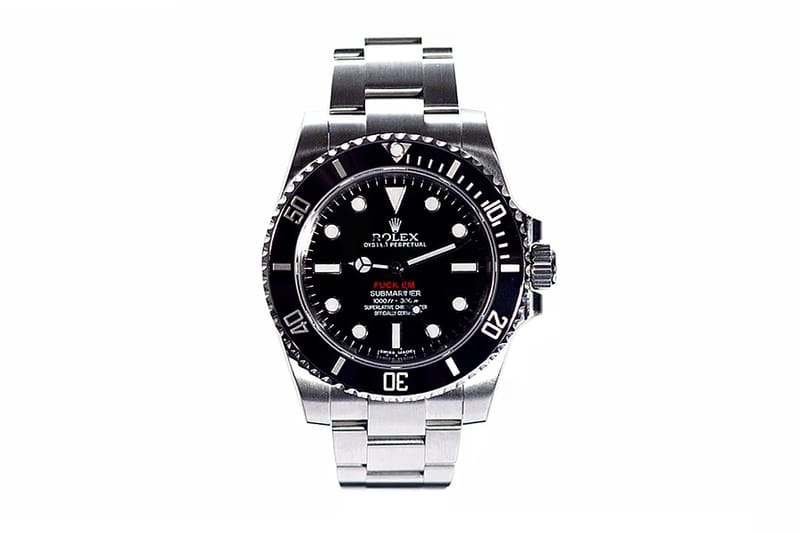 Supreme 2013 Spring/Summer Customized Rolex Submariner | Hypebeast