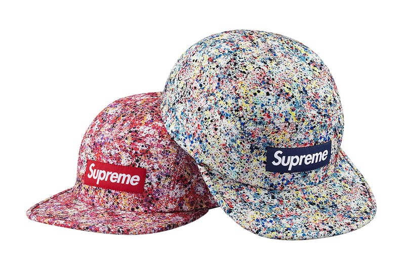 Splatter camp cap store supreme