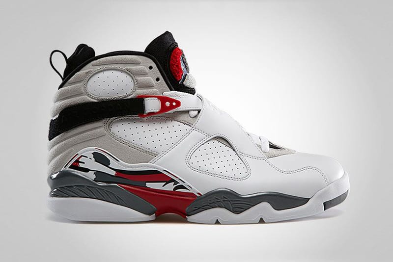 Jordan 8 shop white red