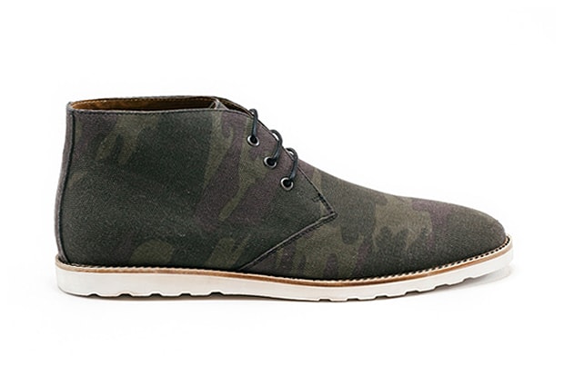 Amsterdam Shoe Co. 2013 Spring/Summer Camo Canvas Chukka | Hypebeast