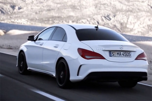 Mercedes-Benz еще раз представил свой CLA 45 AMG 2014 года новым видео