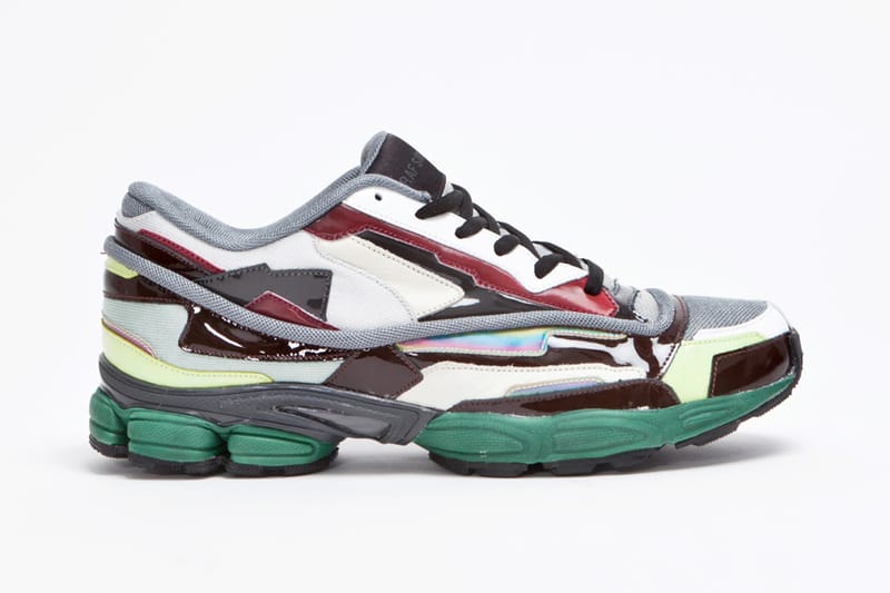 靴 RAF SIMONS sneaker 27cm Raf Simons Panelled lace-up Sneakers | Blue | FARFETCH