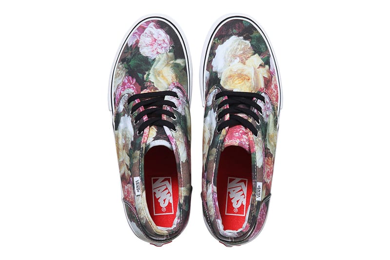 Vans x sales supreme rose