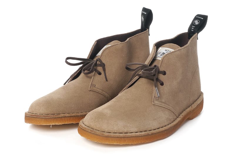 Clarks desert deals boot wolf suede