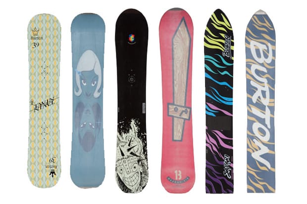 A Look Back at Burton s Most Iconic Snowboard Graphics Hypebeast