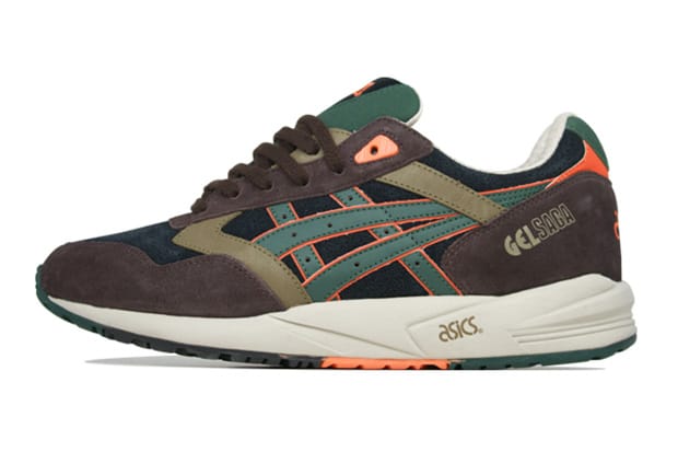 Asics gel saga neon green hotsell