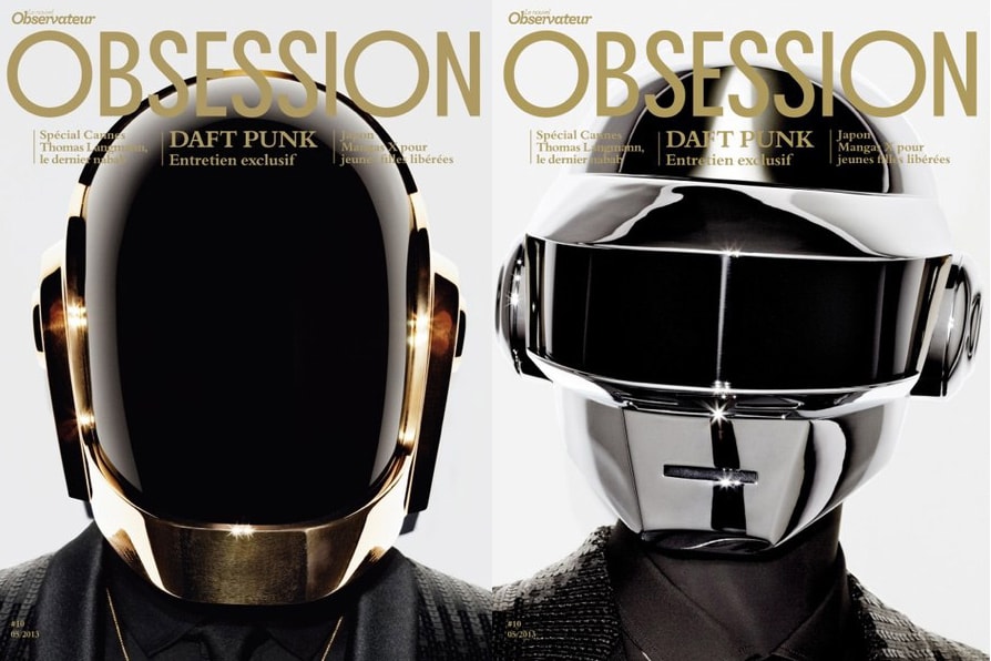 Daft Punk Cover the May 2013 Issue of Obsession Magazine | HYPEBEAST