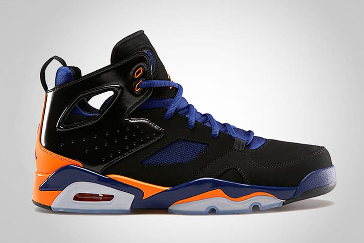 Black blue clearance and orange jordans