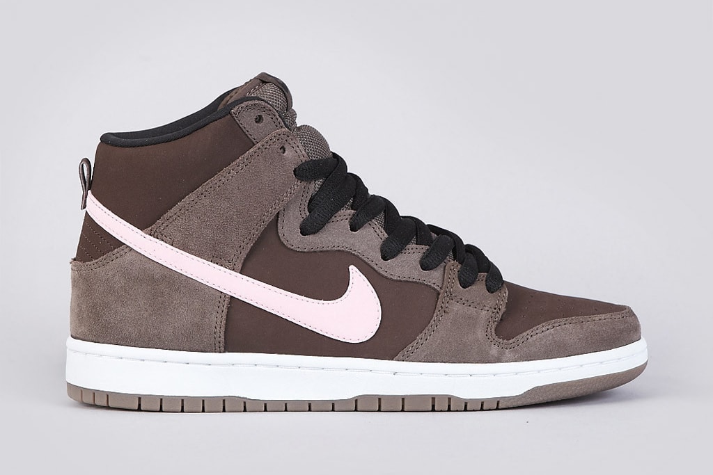 Nike SB Dunk High Pro Smoke/Ion Pink-Baroque Brown | Hypebeast