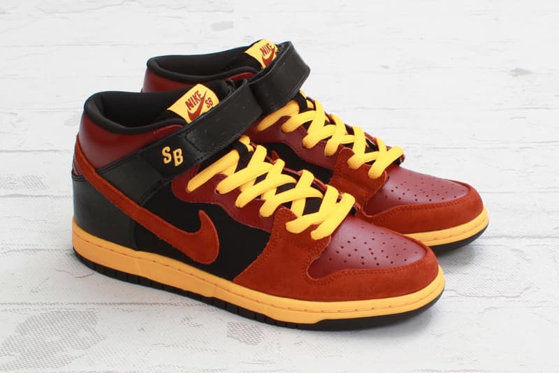 Nike SB Dunk Mid Pro Team Red/Rugged Orange | Hypebeast
