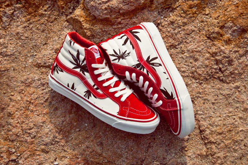 Vans palm hot sale leaf shoes