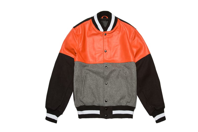 Black Scale x Golden Bear Deluxe Varsity Jacket Hypebeast