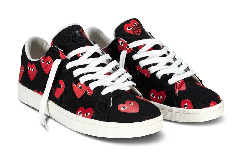 COMME des GARÇONS PLAY for Converse Pro Leather 2013 Collection | Hypebeast