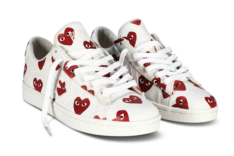 Comme des garcons clearance x converse pro leather