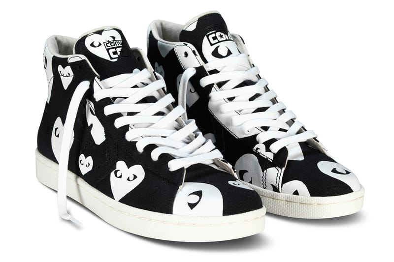 Comme des garcons play x converse pro leather deals hi