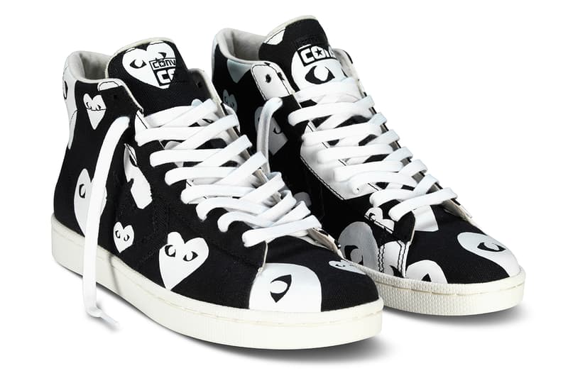 COMME des GARÇONS PLAY for Converse Pro Leather 2013 Collection | Hypebeast