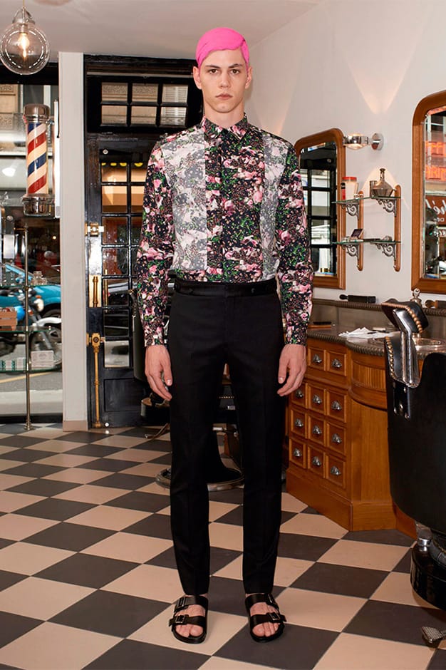 Givenchy mens cheap floral shirt