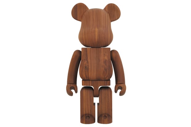 Karimoku x Medicom Toy Walnut 1000% Bearbrick | Hypebeast