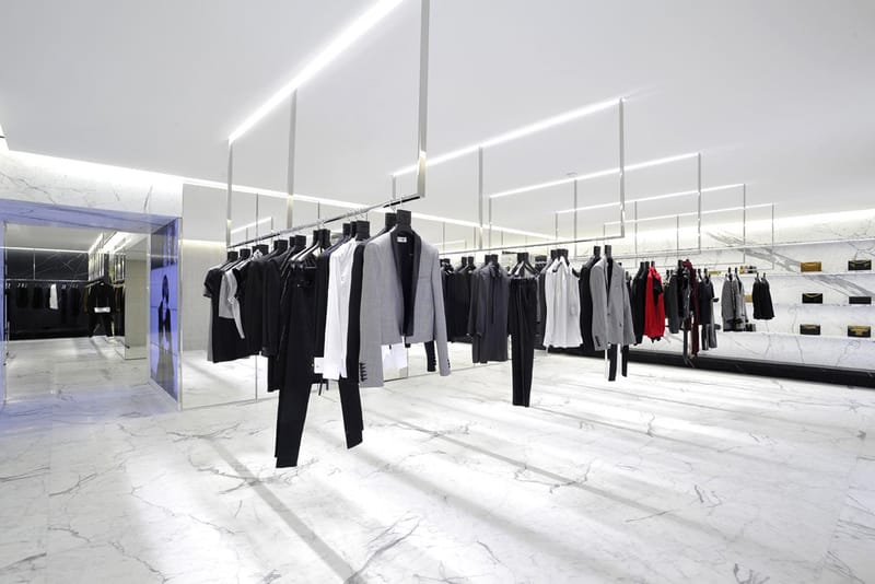 Saint Laurent s Avenue Montaigne Paris Flagship Boutique Hypebeast