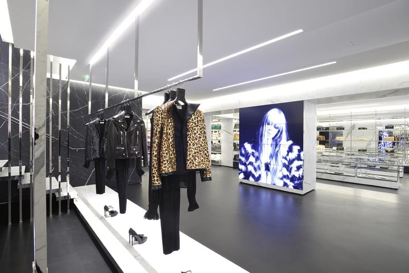 Saint Laurent s Avenue Montaigne Paris Flagship Boutique Hypebeast