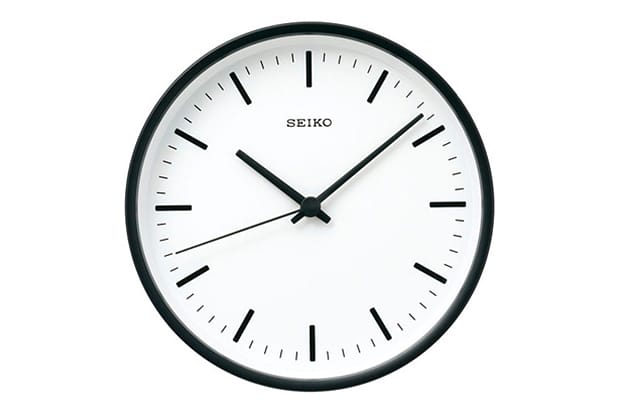 Seiko Standard Wall Clock Designed by Naoto Fukasawa | Hypebeast