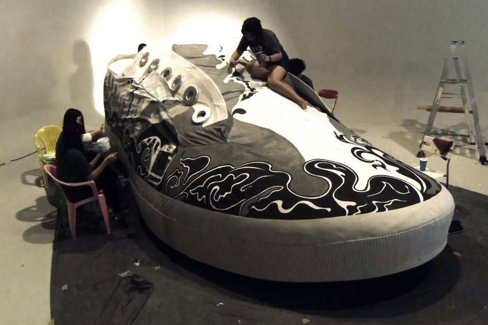Superga Enter the Guinness World Records with World's Largest Shoe