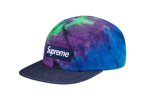 Supreme tie on sale dye camp cap