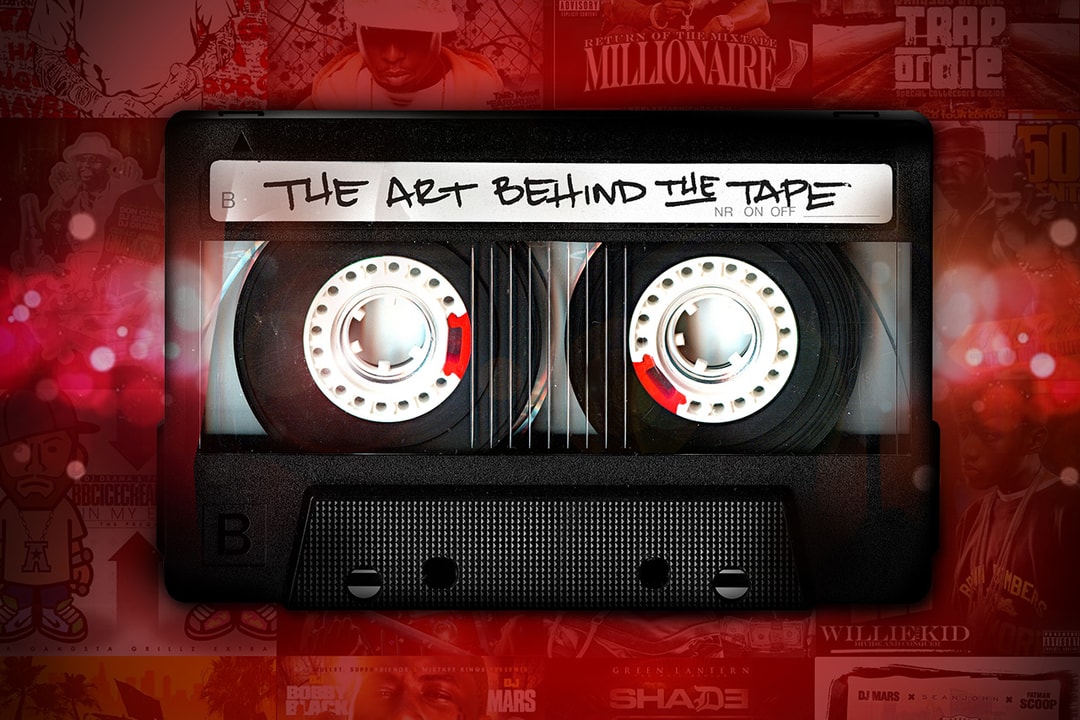 Обложка микстейпа “The Art Behind The Tape”
