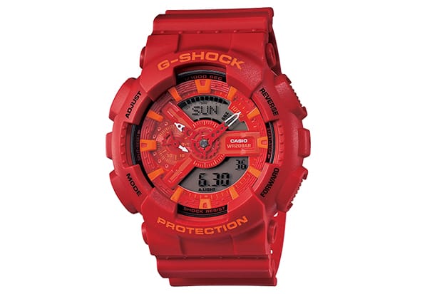 G shock red white blue online