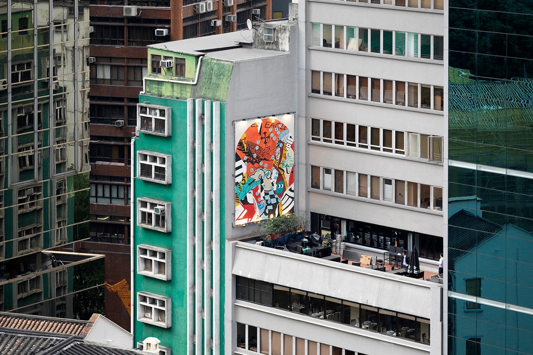 «Стенка к стене» Converse оставила свое впечатление в Гонконге