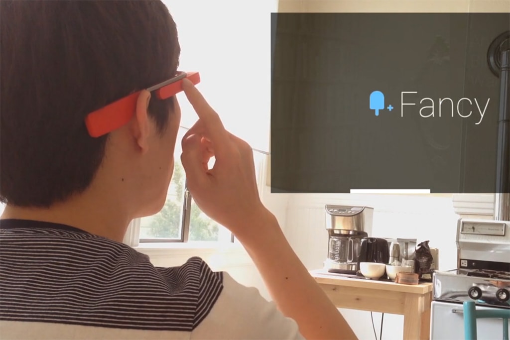 Fancy представляет приложение Google Glass