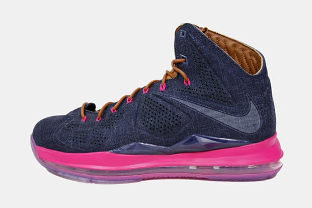 Denim store lebron 10