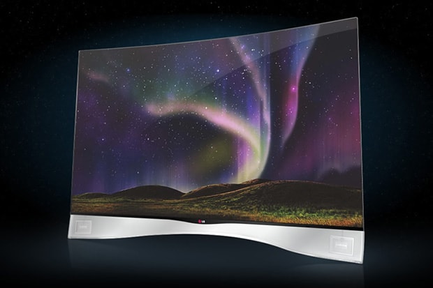 Изогнутый OLED-телевизор LG
