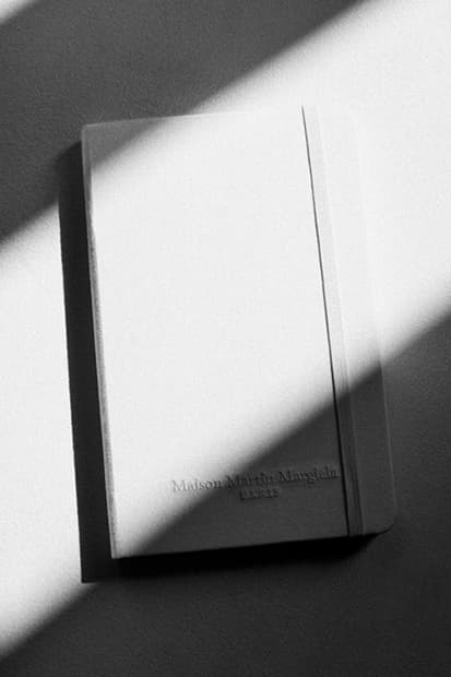 Maison Martin Margiela Limited Edition All-White Moleskine Notebook ...