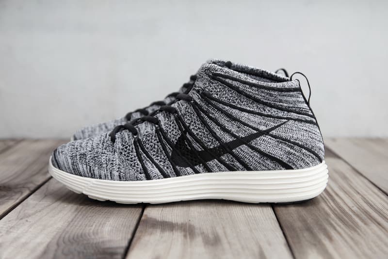 Nike Lunar Flyknit Chukka Black/White-Sail | Hypebeast