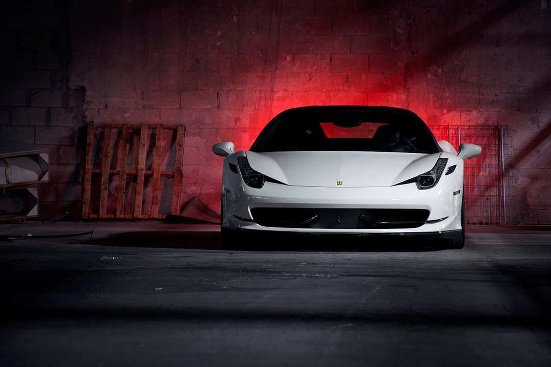 Vossen представляет потрясающий Ferrari 458 Italia на 21-дюймовых вогнутых колесах серии Precision