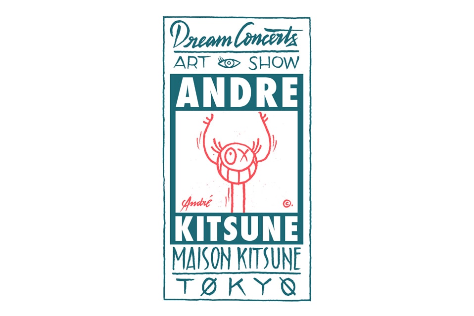 Художественная выставка месье А «Концерты мечты» в Maison Kitsuné Tokyo