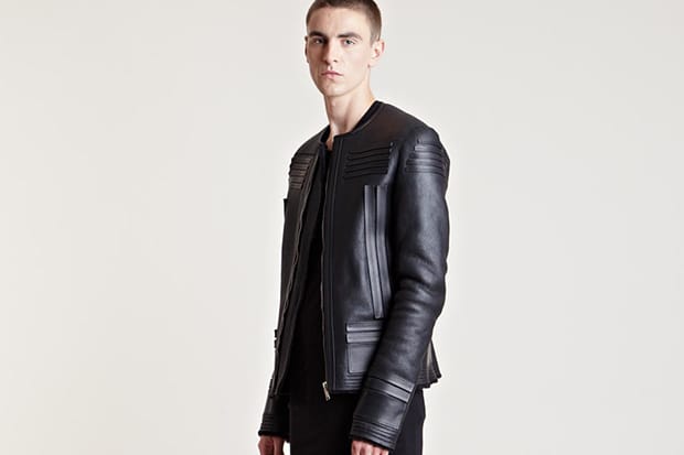 Rick Owens Scarpa Shearling Biker Jacket | Hypebeast