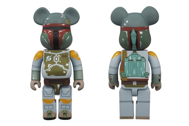 Star Wars x Medicom Toy 400% Boba Fett Bearbrick | Hypebeast