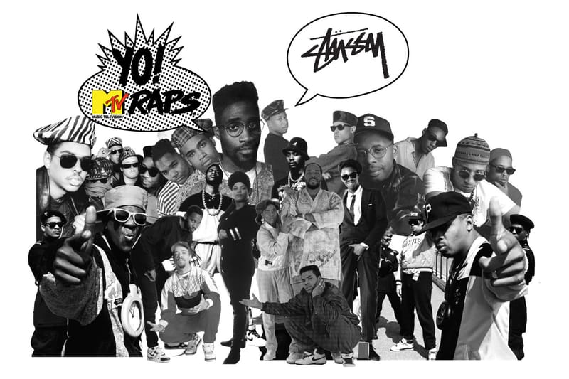 Stussy × Yo! MTV Raps コラボ　希少　00s 古着ストリート Stussy × Yo! MTV Raps コラボ 希少 00s 古着ストリート