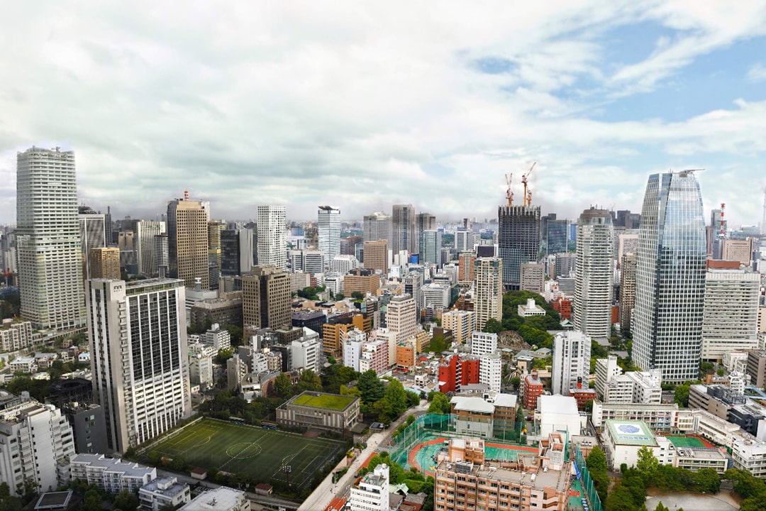 Как выглядит панорама Токио из 10 000 изображений