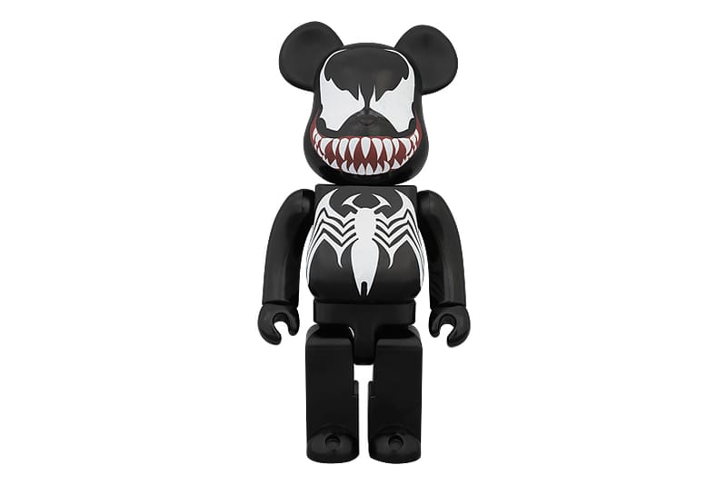 Marvel x Medicom Toy 400% Venom Bearbrick | Hypebeast