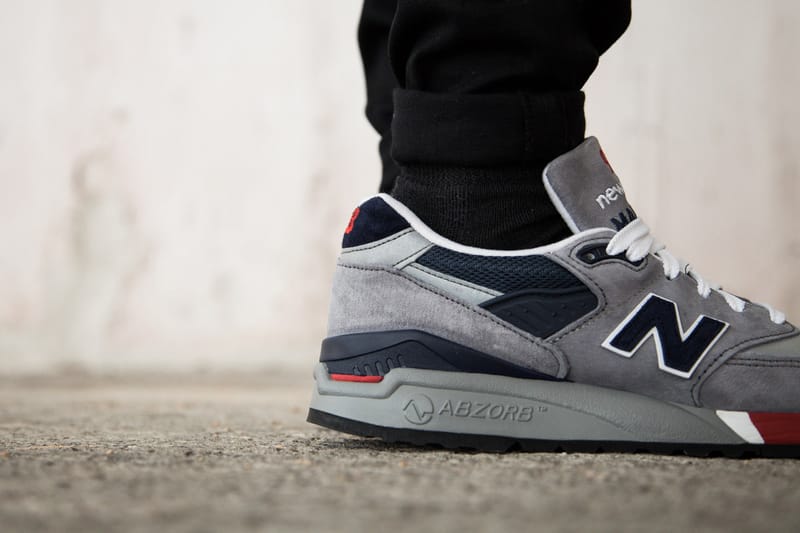 New balance 2025 m998 grey/navy/red