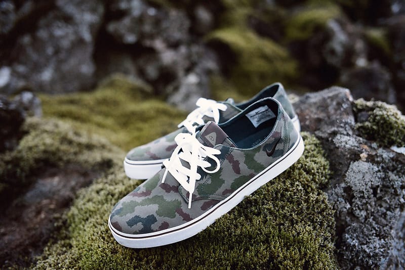 Nike sb cheap camo shoes