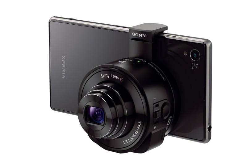 Sony Cyber-Shot DSC-QX100 and DSC-QX10 “Lens-Style