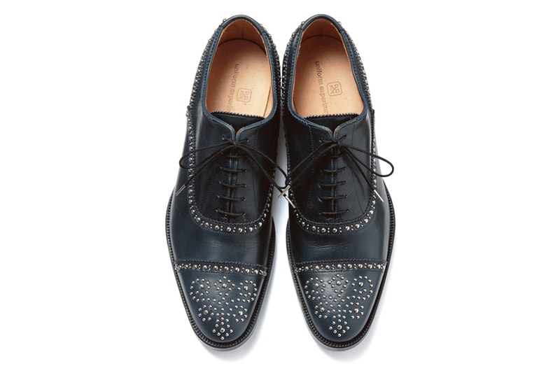 uniform experiment 2013 Fall/Winter STRAIGHT TIP STUDS SHOES Hypebeast