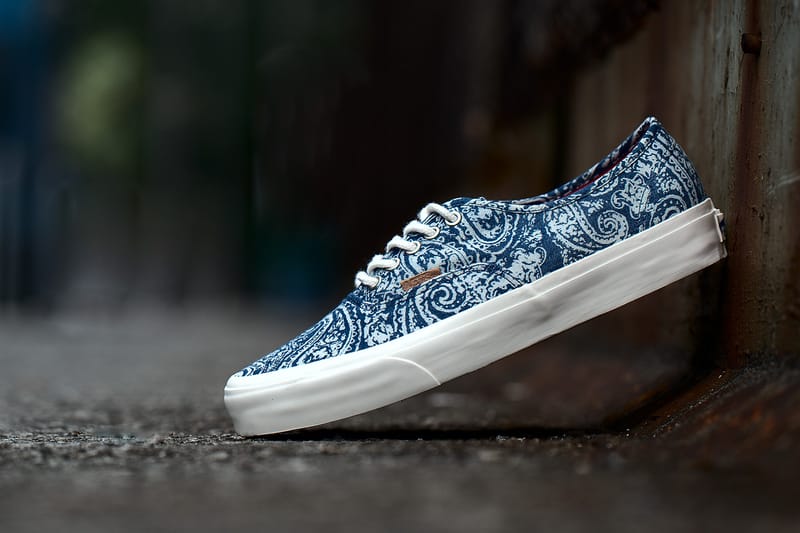 Blue 2025 paisley vans