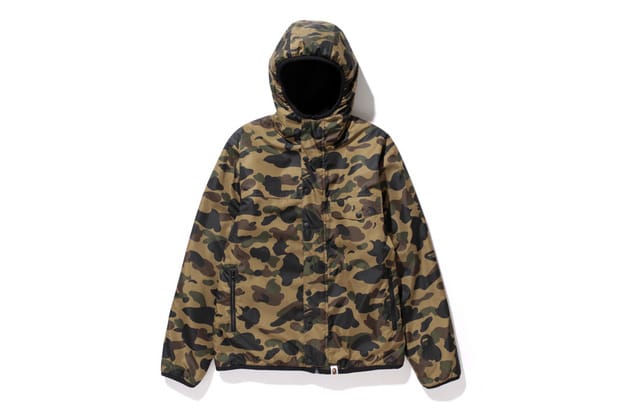 A Bathing Ape 2013 Fall/Winter 1ST CAMO x FLEECE REVERSIBLE HOODIE