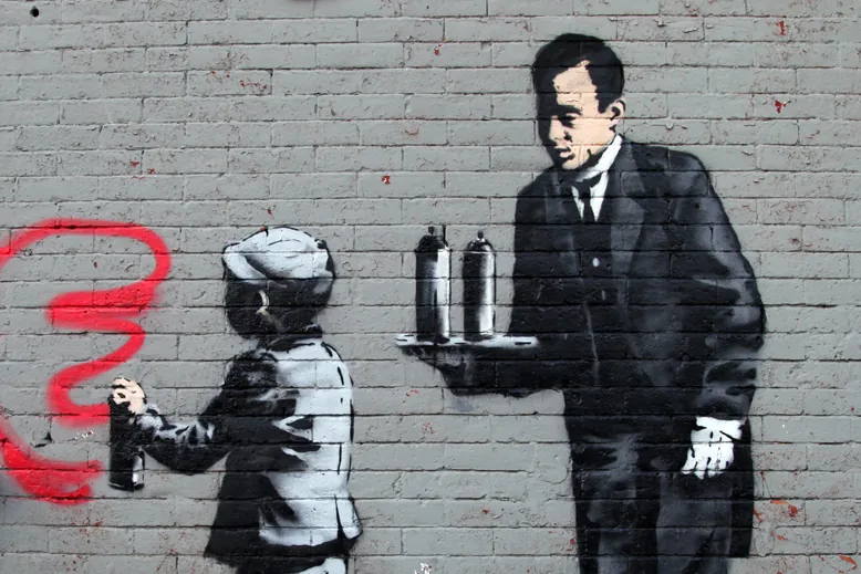 Banksy's 'Ghetto 4 Life' for 